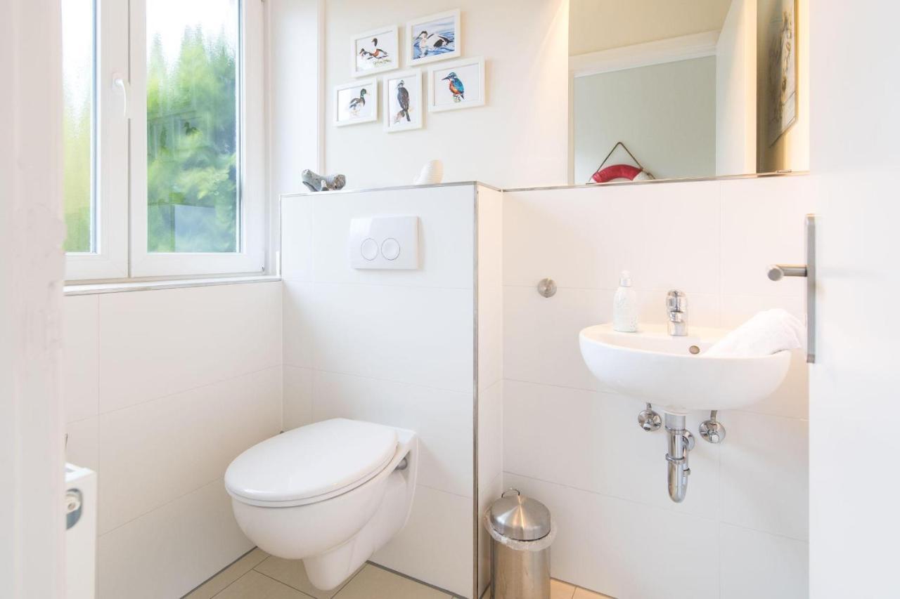 Seeblick I - Geraeumige 90Qm - Ganzes Haus - 50M Zum Naturstrand - Mit Terrasse Und Grossem Garten - Kueche Neu Glucksburg Bagian luar foto