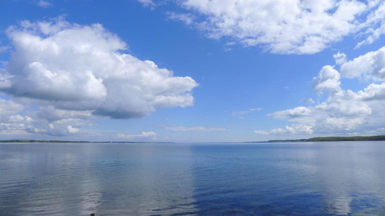 Seeblick I - Geraeumige 90Qm - Ganzes Haus - 50M Zum Naturstrand - Mit Terrasse Und Grossem Garten - Kueche Neu Glucksburg Bagian luar foto